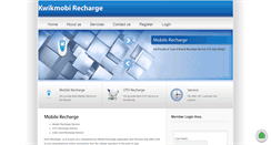 Desktop Screenshot of kwikmobi.com